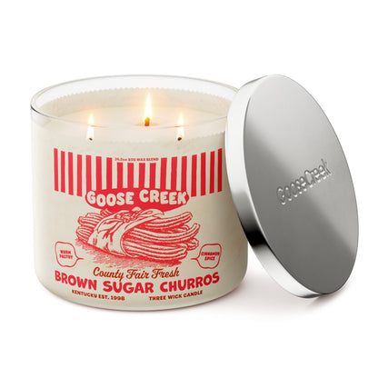 Brown Sugar Churros 3-Wick Candle