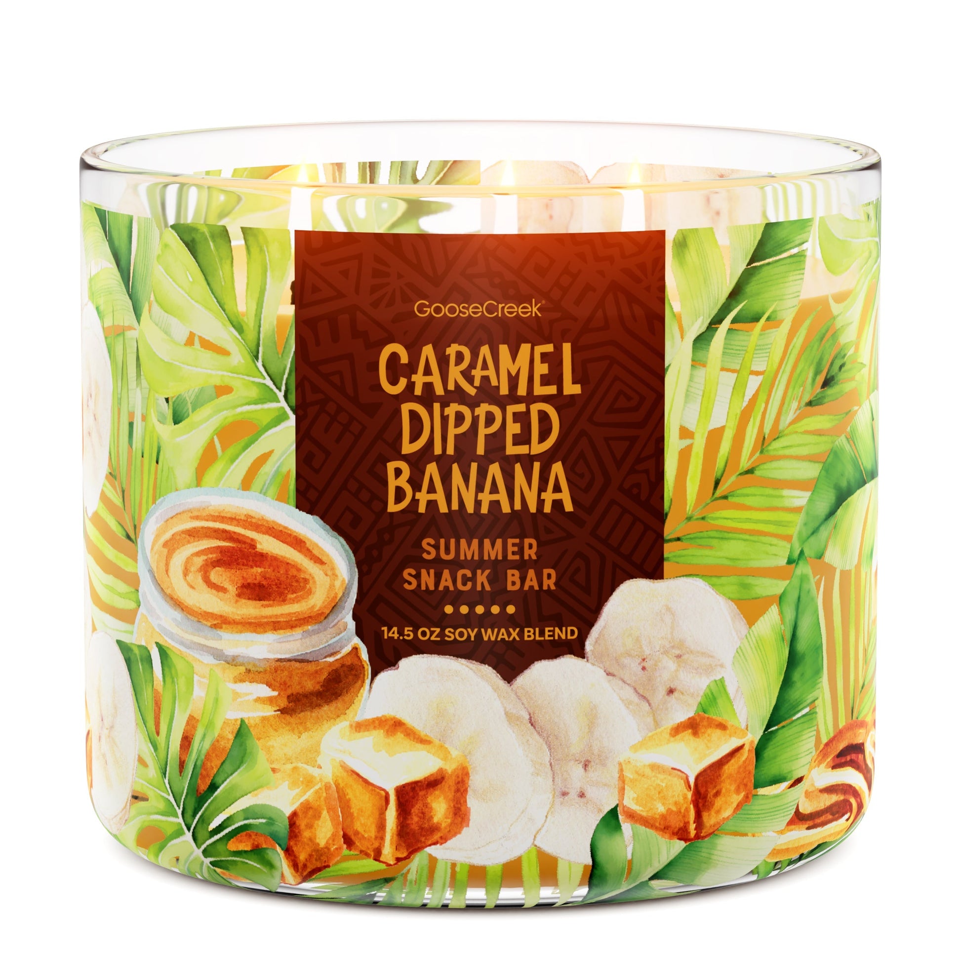 Caramel Dipped Banana 3-Wick Candle