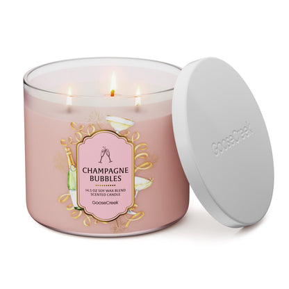 Champagne Bubbles 3-Wick Candle