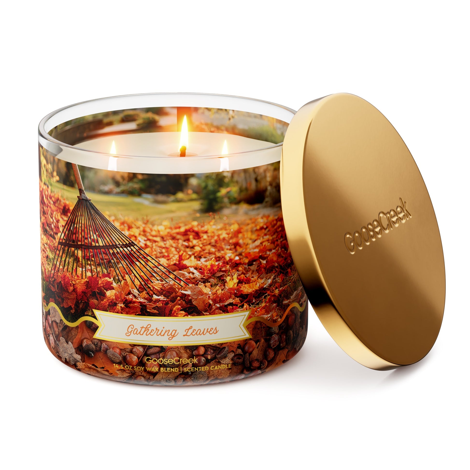 Gathering Leaves 3-Wick Candle
